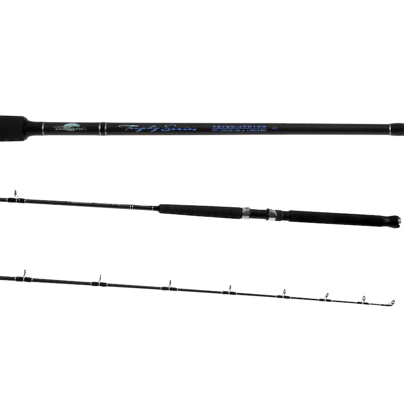 Limited Edition 2023 Special Style Tsunami Trophy Boat Casting Rods ...
